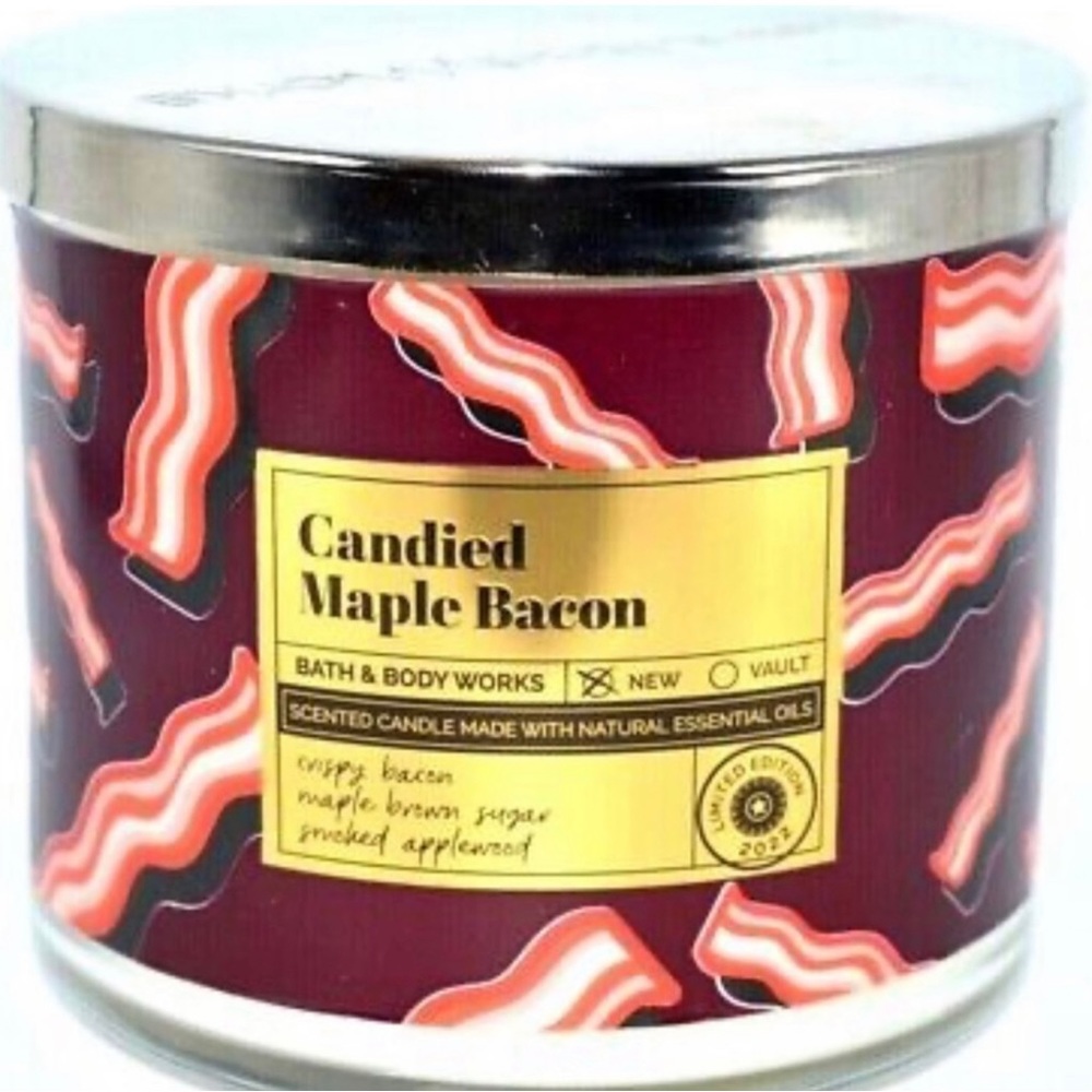 Candied Maple Bacon Bath & Body Works Candle